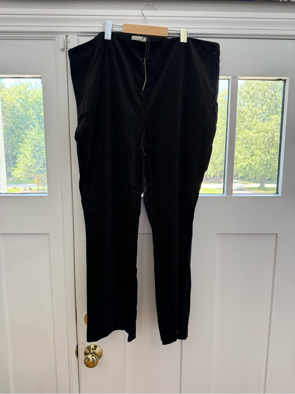Tuckernuck Black Velvet Women's Dress Pants NWT